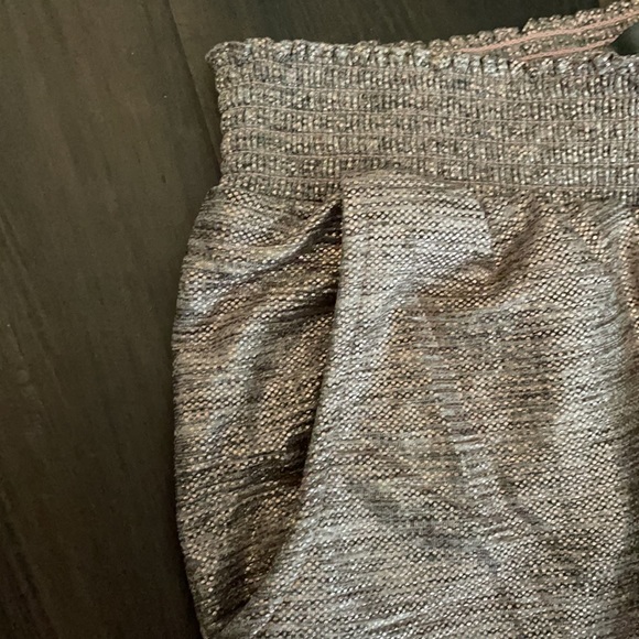 Anthropologie Shiny Pink joggers - Picture 5 of 6